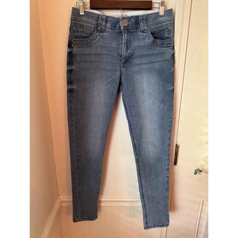 Democracy Ab Solution Skinny Jeans Womens 8 Medium Wash Blue Denim 81841N3XHXX